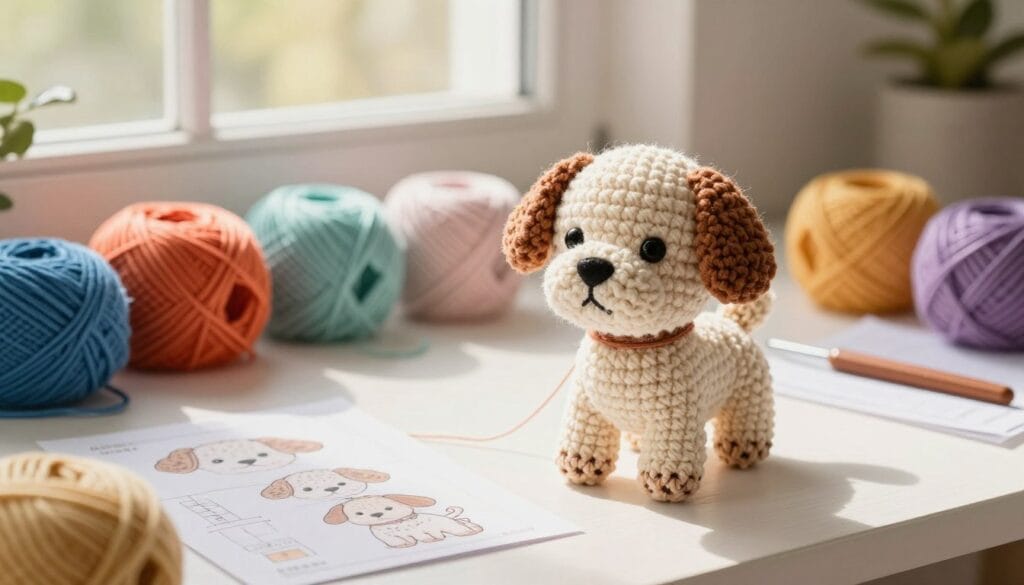 realistic dog crochet patterns free