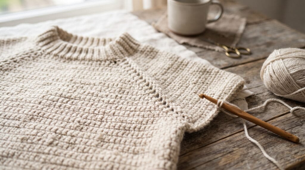 crochet sweater pattern