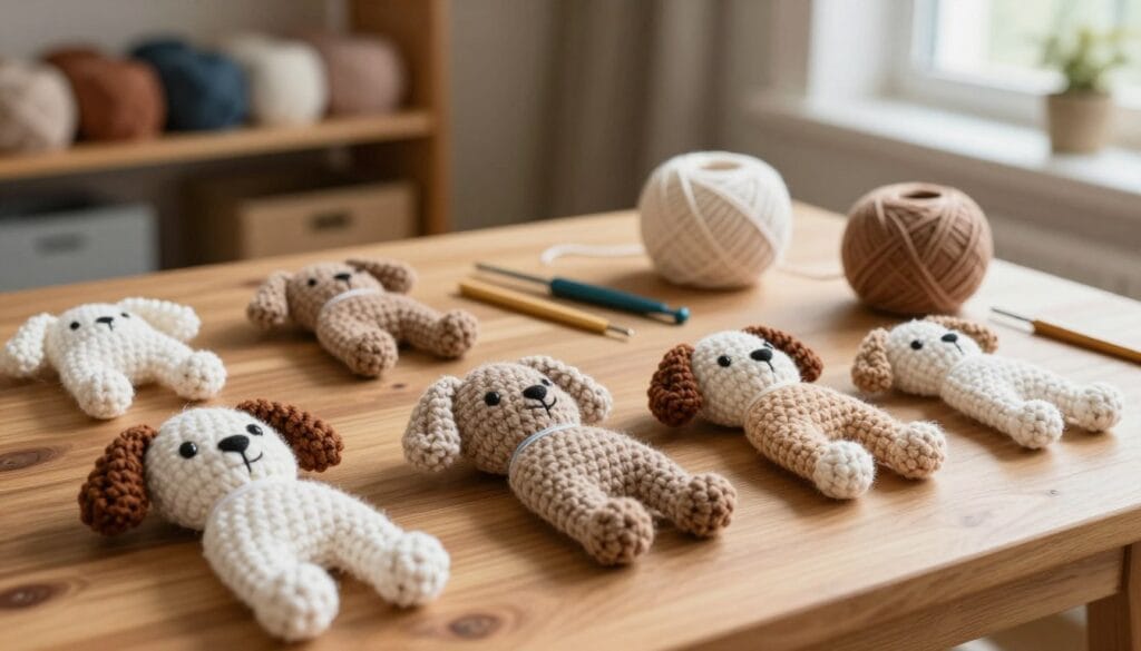 simple realistic dog crochet patterns free