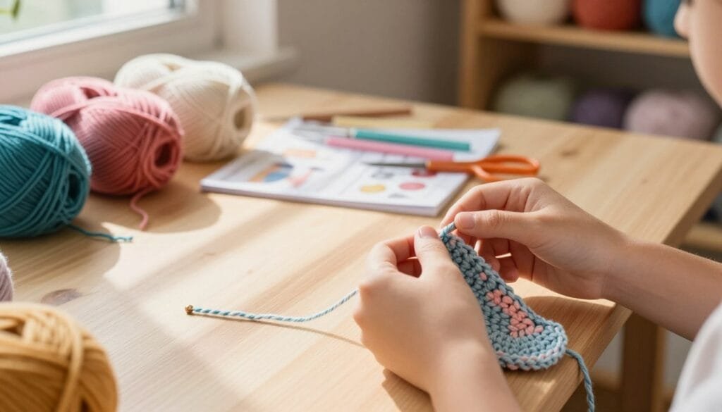 how to make a slip knot crochet