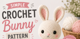 Simple Crochet Bunny Pattern Free For Beginners Crochet Bunny Pattern