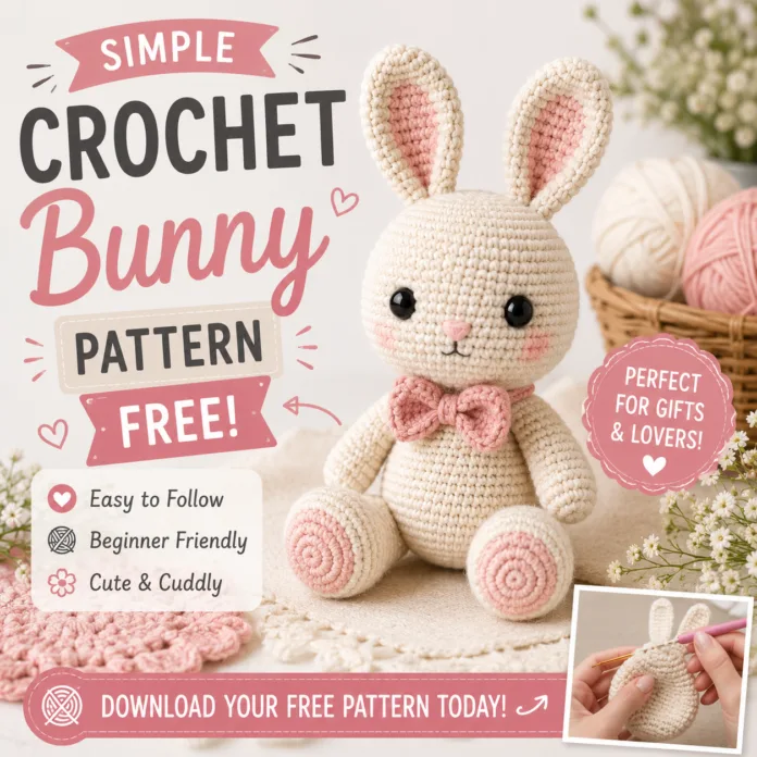 crochet bunny pattern free