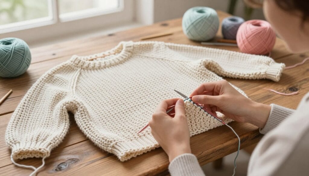 Free Crochet Sweater Pattern for Beginners