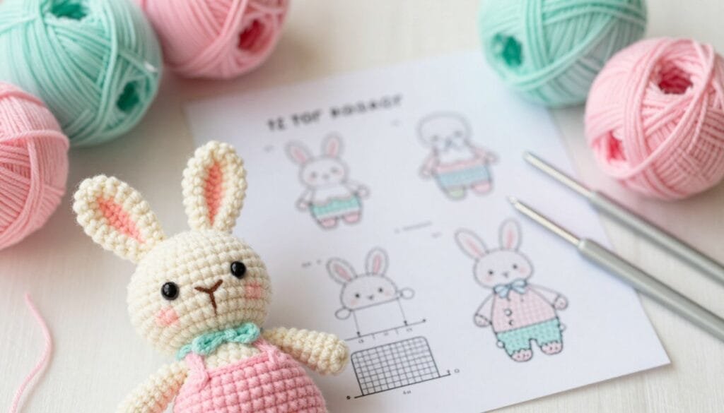 Simple Crochet Bunny Pattern Free