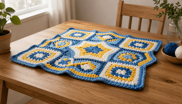 crochet star blanket pattern