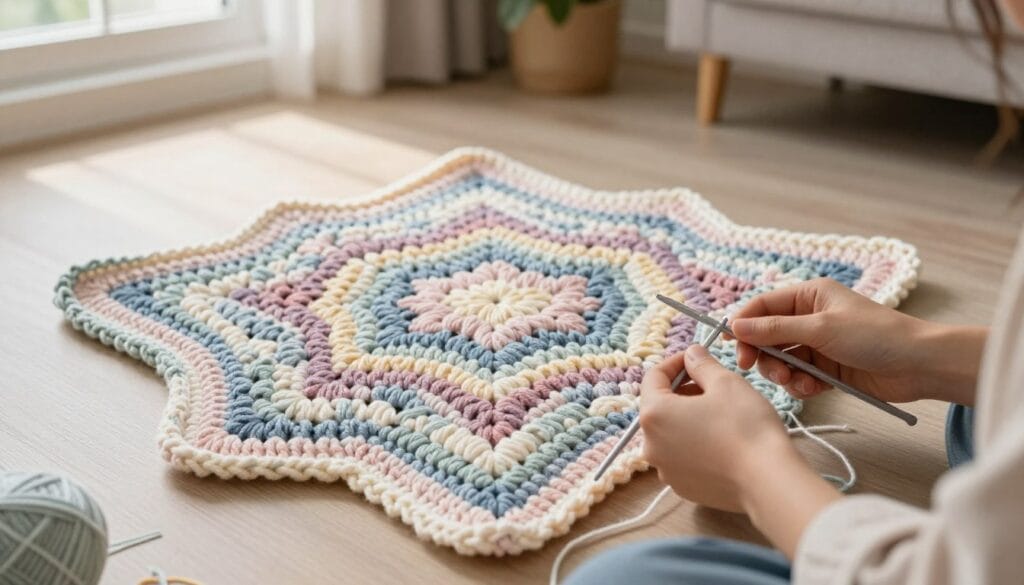 Star Blanket Crochet Pattern
