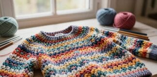 Free Crochet Sweater Pattern for Beginners and Experts
