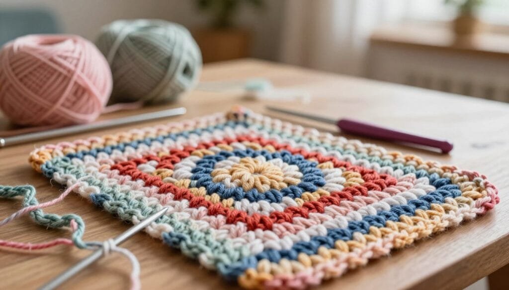 crochet treble stitch