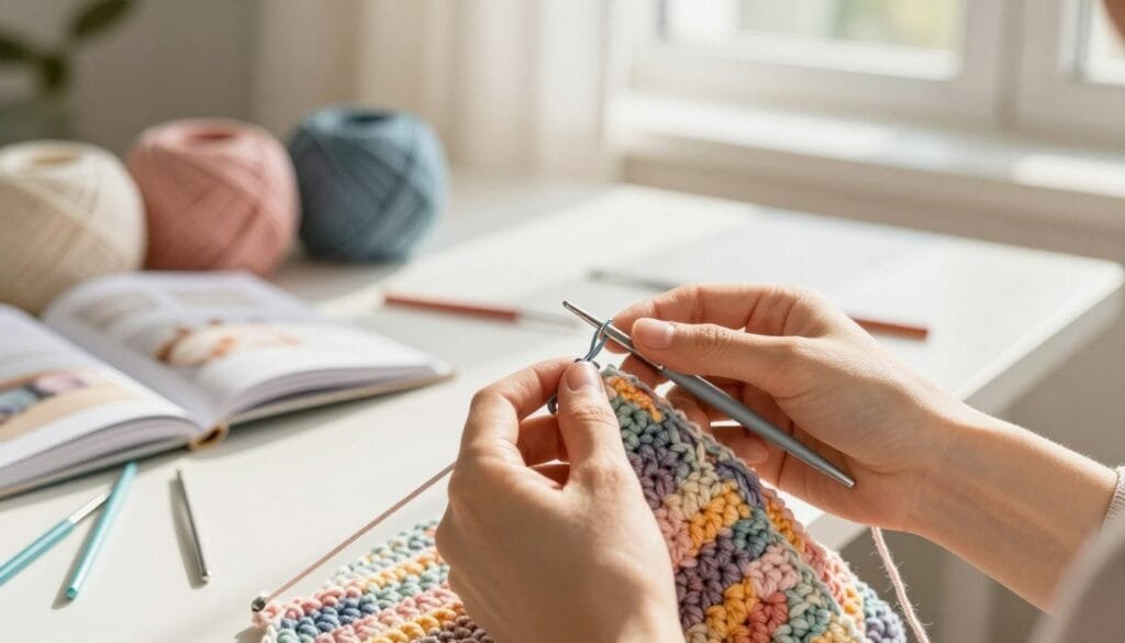 easy way to finish crochet