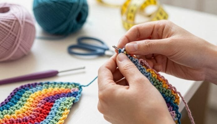 how to fasten off crochet