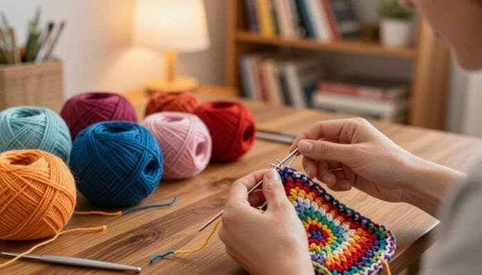 how to weave in ends crochet