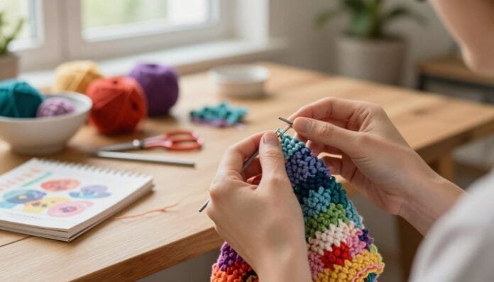 popcorn stitch crochet