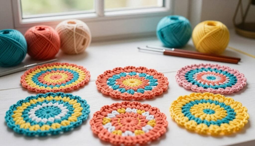 simple mandala crochet patterns