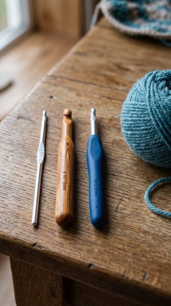 crochet hook for granny squares