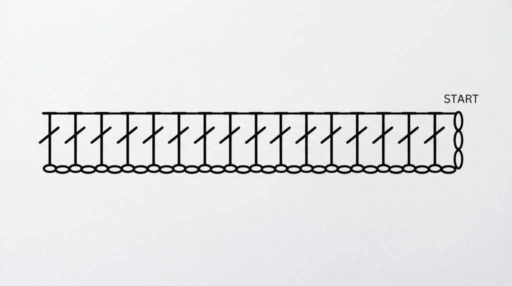 foundation double crochet