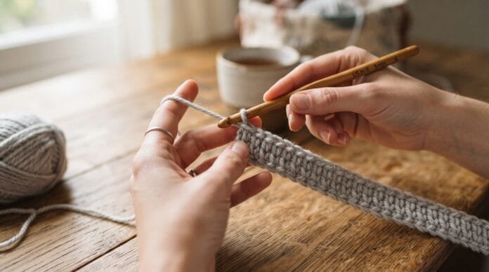 foundation double crochet